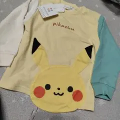 新品　モンポケ　トレーナー　ピカチュウ