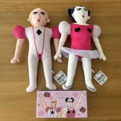 マカオとジョマ　クレヨンしんちゃん ぬいぐるみ２種　ペアマグカップ