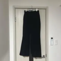GRL グレイル　黒のフレアパンツ