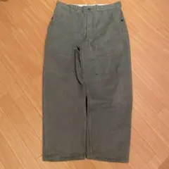 スイス軍　デニムパンツ　ミリタリー　ベイカーパンツ