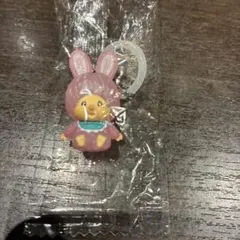 ウサギのキャラクター カプセルトイ ストラップ付き