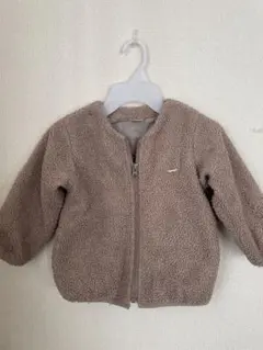 petit main ボアジャケット 90ベージュ