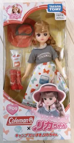 リカちゃん Coleman キャンプだいすきリカちゃん LD-09