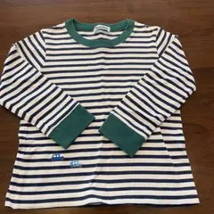 familiar ストライプ 長袖カットソー 100cm