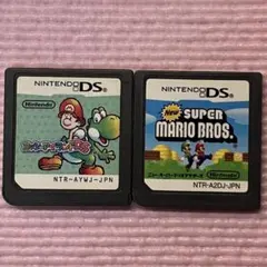 ニンテンドーDSソフト ヨッシーアイランドDSとNEWスーパーマリオブラザーズ