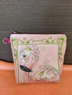 フラミンゴポーチ マチあり ロラライハリス②