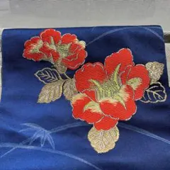 花柄　名古屋帯　練習用
