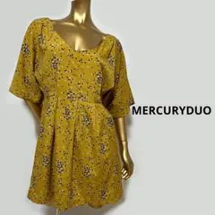 【3406】MERCURYDUO 水玉 フレア ワンピース