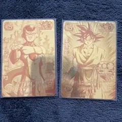 ドラゴンボールヒーローズ金ピカ2枚極上美品最安値のサムネイル