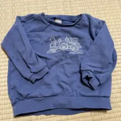 petit main 列車イラスト トレーナー 110cm