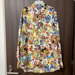 ディズニーリゾート　総柄　長袖　シャツ　Ｌサイズ　ディズニーシー