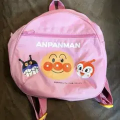 アンパンマンリュック　ピンク