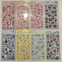 ボンボンドロップシール　サンリオ　8枚セット