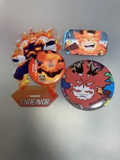 エンデヴァー アクリルスタンド & バッジセット