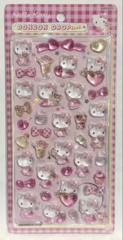 早い者勝ち‼️ボンボンドロップシール ハローキティ ピンク サンリオ 正規品 新品