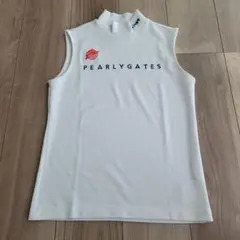 【PEARLY GATES】パーリーゲイツ ノースリーブモックネックシャツ PEARLY GATES ノースリーブ モックネック シャツ 0サイズ - メルカリ