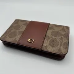 コーチ　シグネチャー　財布　C金具　 二つ折り財布　COACH　C5780