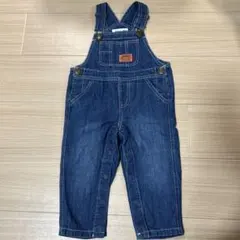 BOBSON デニムオーバーオール 90サイズのサムネイル