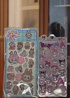 ラブブ　肉球シール　マイメロ　お尻シール