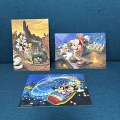 レア物　ディズニーランド ポストカード 3枚セット