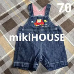 mikiHOUSE♡刺繍♡オーバーオール♡70