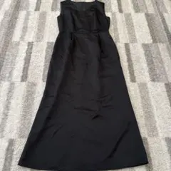 【美品】kaene//ブラックレイヤードドレス//ワンピースのみ//サイズ36