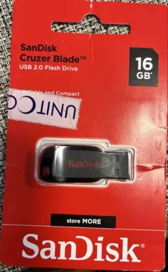 SanDisk Cruzer Blade 16GB USBメモリ