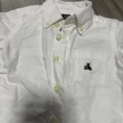 Baby Gap ホワイト ボタンシャツ 12-18ヶ月 GAP