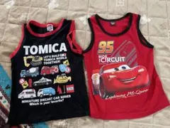 最終値下げ　トミカ・カーズ タンクトップ 120サイズ