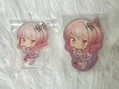 桃稚ちあ　アクリルスタンドセット　POP UP STORE 未開封 桃稚ちあ POP UP STORE ミニアクリルスタンド セット三点 - メルカリ