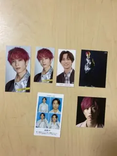 SixTONES 田中樹 Myojo厚紙・データカード TVガイド 証明写真