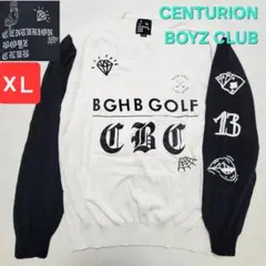 美品　CENTURION BOYZ CLUB Vネックセーター XＬ 近年モデル