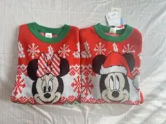 アベイル　クリスマス【ミッキー•ミニー】ニット2点セット【注意事項あり】