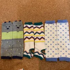 ベビー キッズ　レッグウォーマー（０歳から4歳ぐらいまで）3足セット