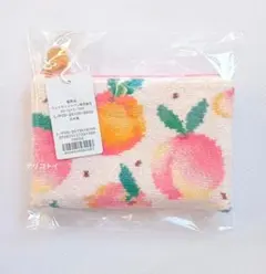 FEILER　フェイラー　ピーチドット　ティッシュポーチ　新品　未使用　桃