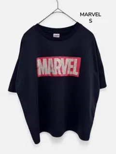MARVEL マーベル ドライ素材 半袖Tシャツ Sサイズ ブラック ラメのサムネイル
