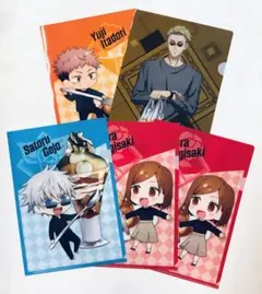 呪術廻戦　ココス　クリアファイル　第４弾　5枚セット
