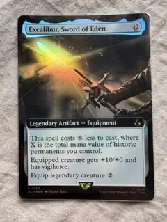MTG foil日本語 テロフォロイ、アシエン・ファダニエル 拡張アート FIC