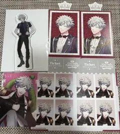 うたプリ WL フォトステッカー　ブロくじ　メセカ　購入特典　箔押し　蘭丸