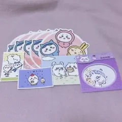ちいかわ ステッカー シール フォトカード ハチワレ うさぎ モモンガ セット