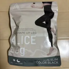 最終値下【新品未開封】ALICE Leg 着圧レギンス SLIM ブラック