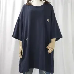 3XL CARHARTT カーハート ポケット Tシャツ 半袖 紺(ネイビー)系