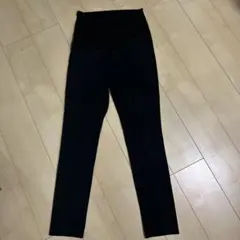 ブラック マタニティスキニーパンツ M