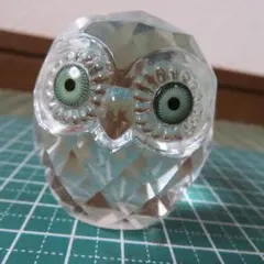 迫よいこ作 ガラス製ペーパーウェイト 気泡入り - メルカリ