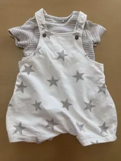 ネクスト　セットアップロンパース　オーバーオール　70cm (9〜12ヶ月)