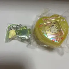 サンリオ　シークレットミニゲーム機風チャーム　シークレットクローバーストラップ