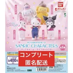 サンリオキャラクターズ ミニチュアチャーム～ライブキャラクター～ コンプリート