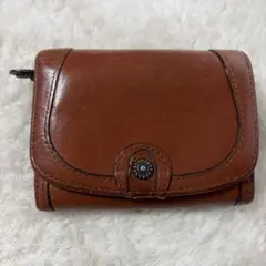 Dakota 二つ折り財布 ブラウン レザー 本革 コンパクトのサムネイル
