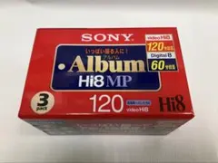 ビデオカセットテープ　SONY Album Hi8 MP 3パック