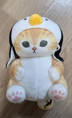 【非売品】海の生き物BIGにゃんぬいぐるみ ペンギンにゃん